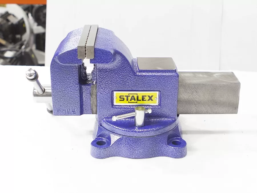 Тиски слесарные STALEX "Гризли" 125Х125 мм