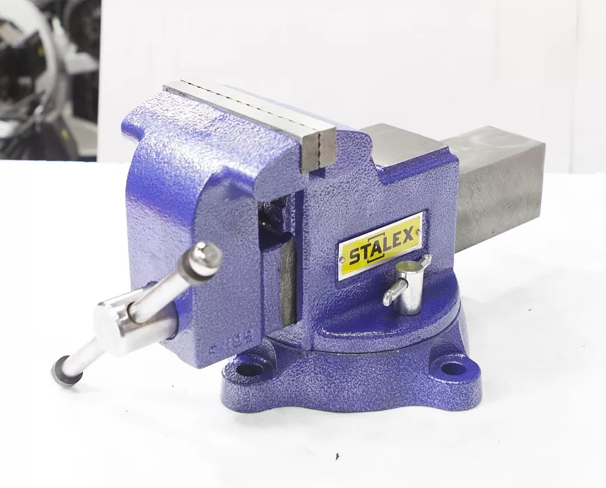 Тиски слесарные STALEX "Гризли" 125Х125 мм
